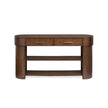 Magnussen Home Holloway Toasted Almond Oval Sofa Table