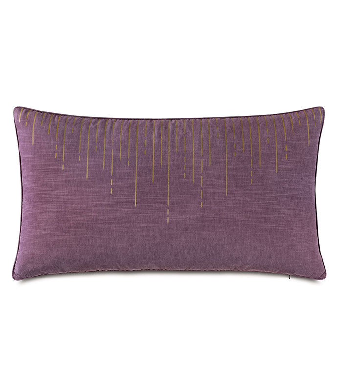 Eastern Accents Tabitha Metallic Drip Sham