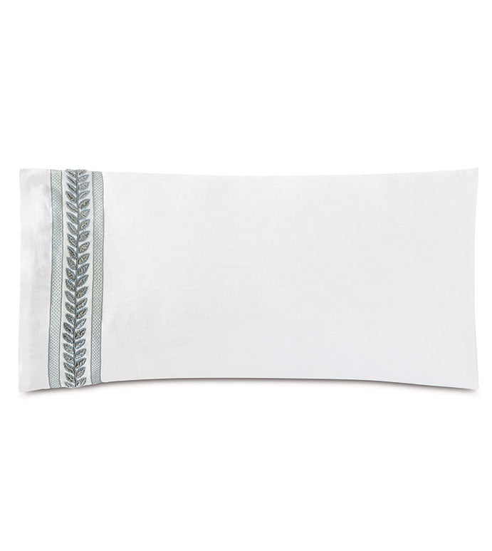 Eastern Accents Amberlynn Velvet Leaf Sham