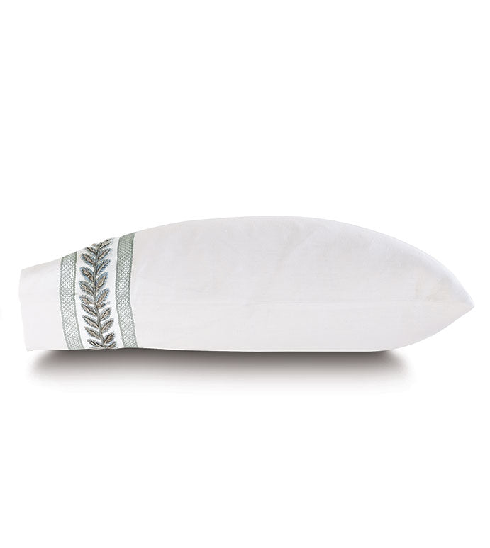Eastern Accents Amberlynn Velvet Leaf Sham