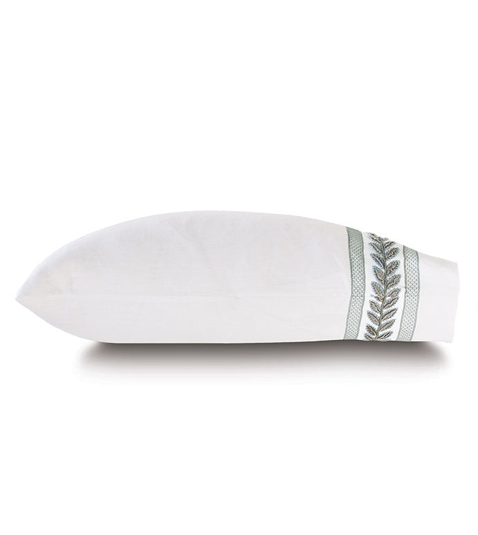 Eastern Accents Amberlynn Velvet Leaf Sham