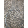 Feizy Azure 3403F Modern Abstract Rug in Blue/Silver/Gray