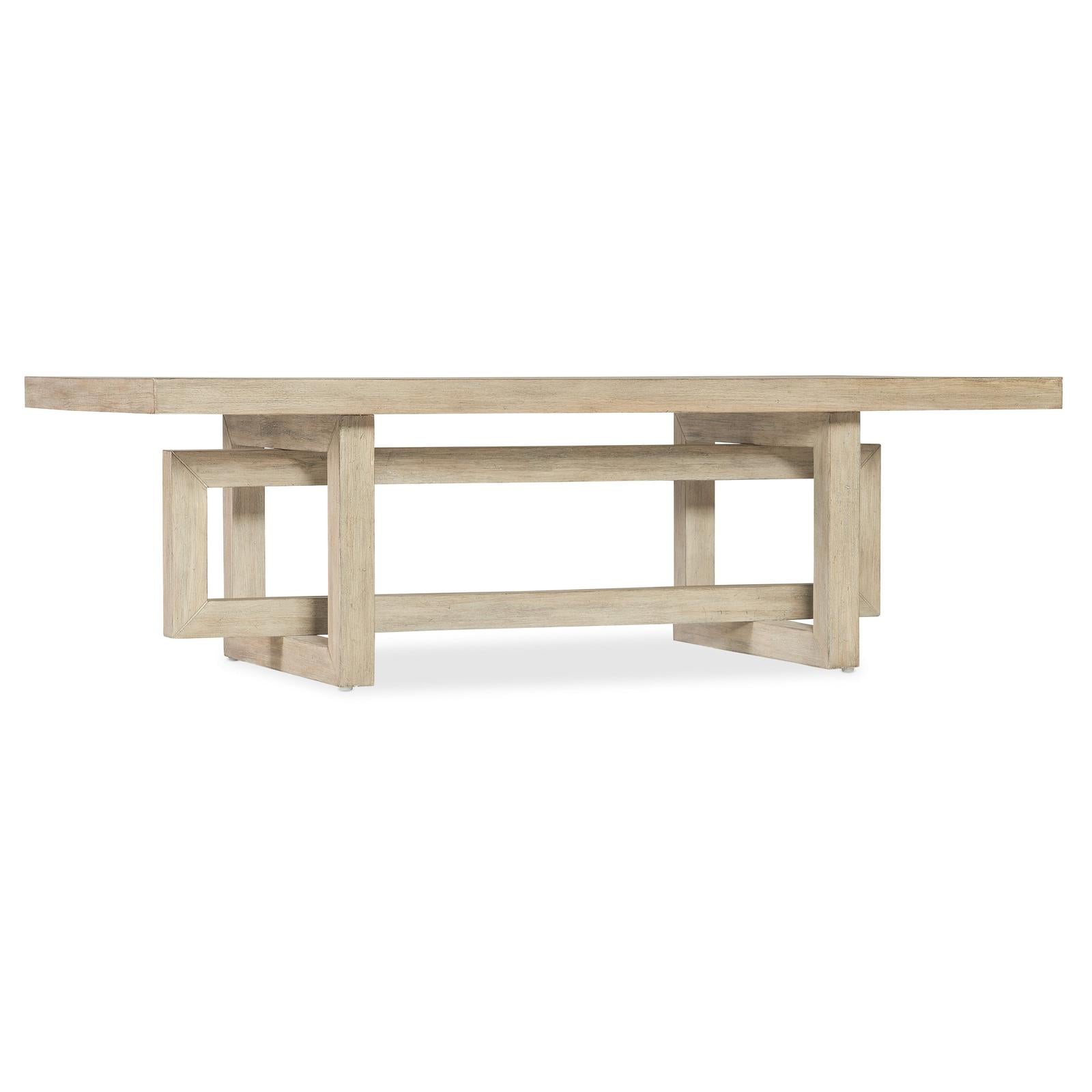 Hooker Furniture Commerce and Market Modern Rectangle Cocktail Table
