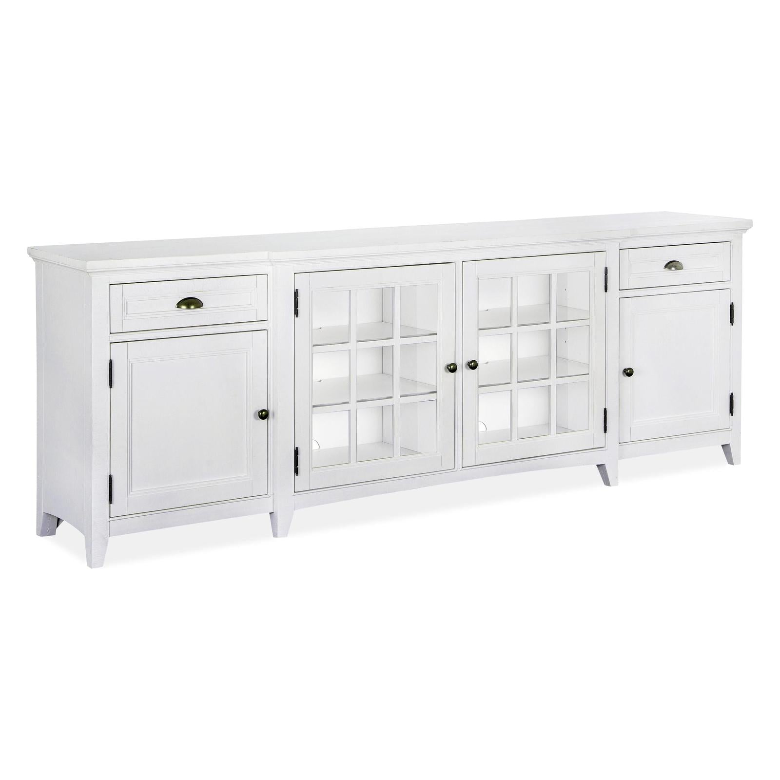 Magnussen Home Heron Cove Chalk White Console