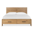 Magnussen Home Davenport Rustic Panel Caramel Bed