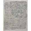 Feizy Elias 6891F Modern Abstract in Green/Blue/Ivory