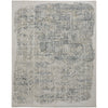 Feizy Elias 6891F Modern Abstract in Green/Blue/Ivory