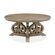 Magnussen Home Tinley Park Dove Tail Grey Round Cocktail Table
