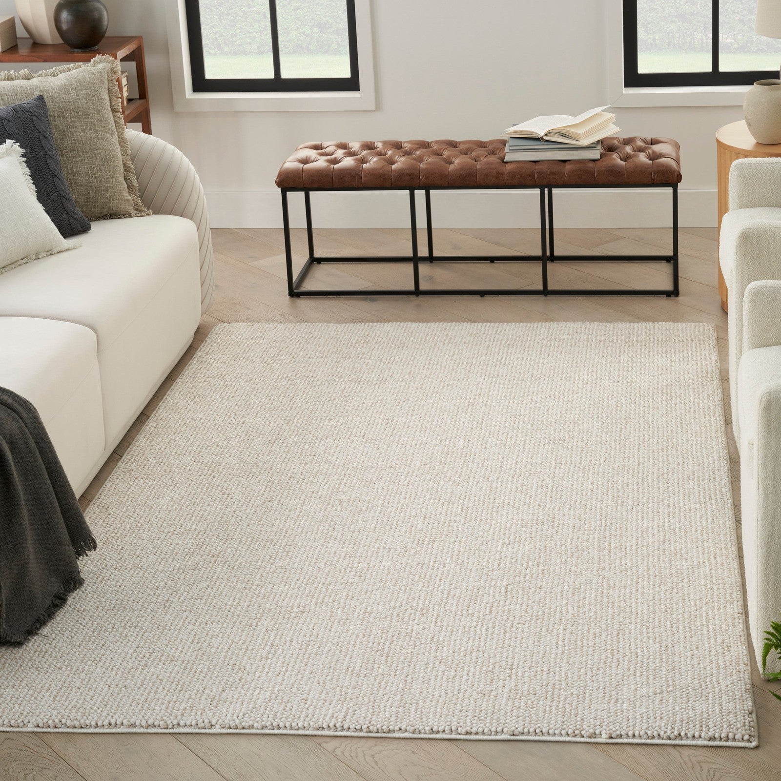 Nourison Natural Texture NTX01 Farmhouse Indoor Rug