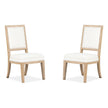 Magnussen Home Coventry Honey Maple Side Chair Set of 2