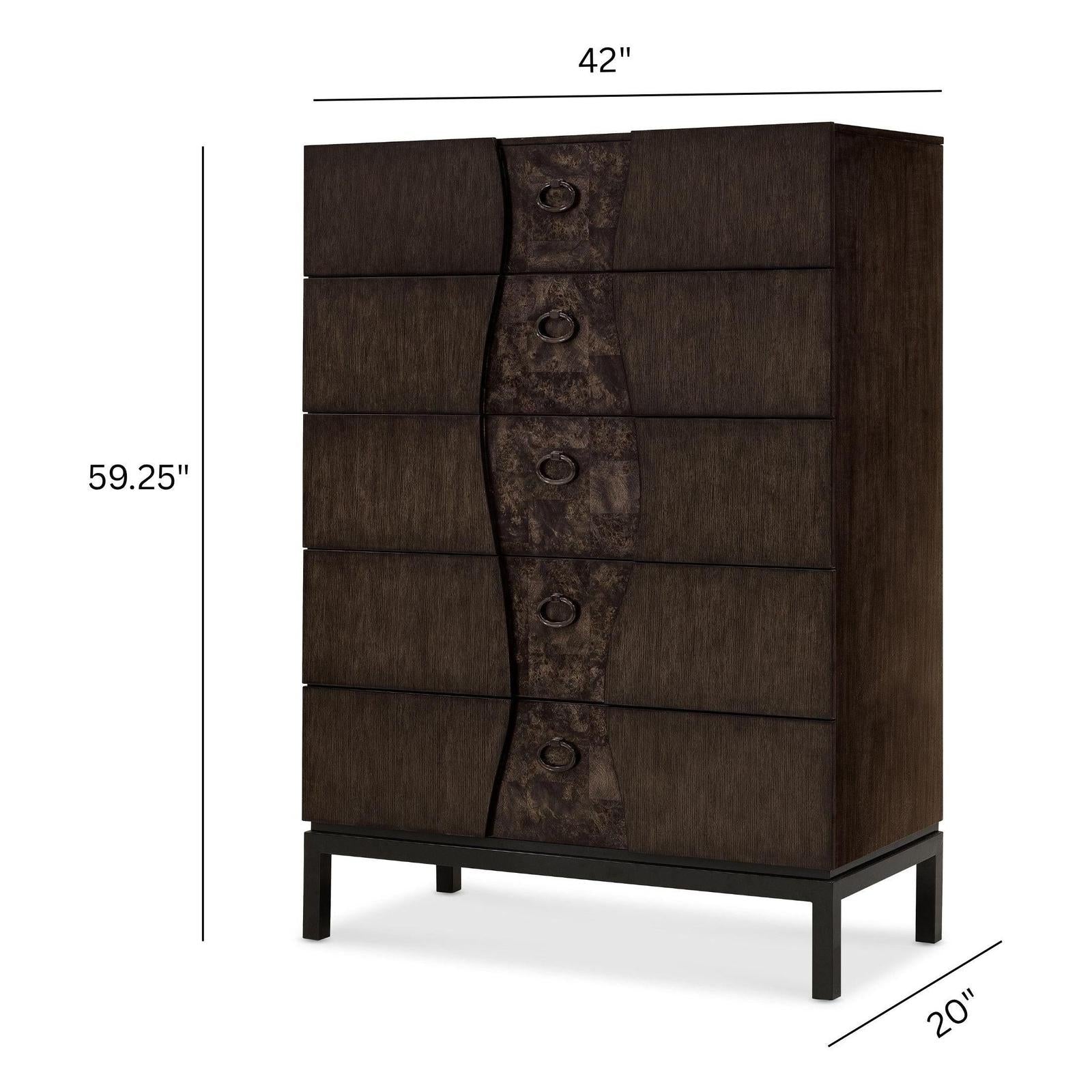 Pulaski Furniture Modern Mosaic Brown Chest