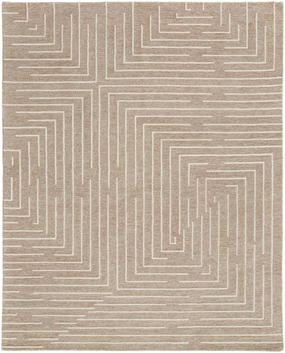 Feizy Fenner T8003 Rug in Beige/Ivory