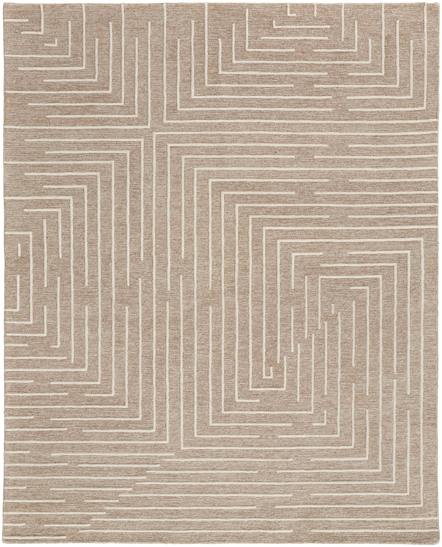 Feizy Fenner T8003 Rug in Beige/Ivory