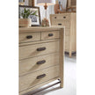 Salt Life Home Sunset Cove Sanibel Brown Drawer Dresser with Landscape Mirror I