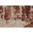 Feizy Pearson 39UEF Modern Abstract, Ivory/Red/Tan, Rug