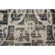 Feizy Kano 3874F Transitional Distressed Rug in Ivory/Taupe/Gray