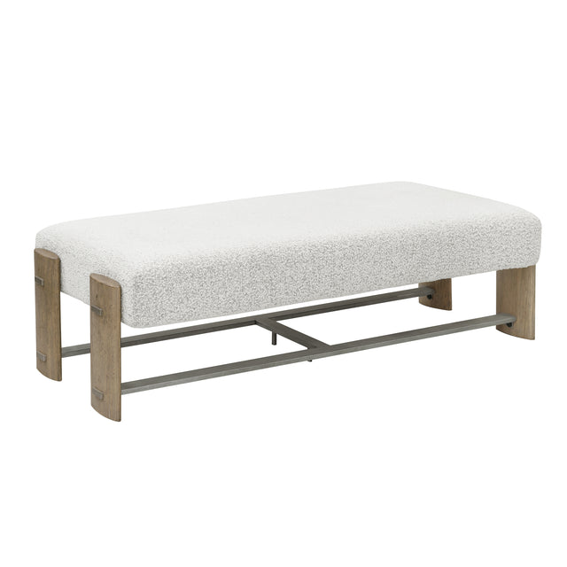 Pulaski Furniture Accents Modern Upholstered Ottoman Bench