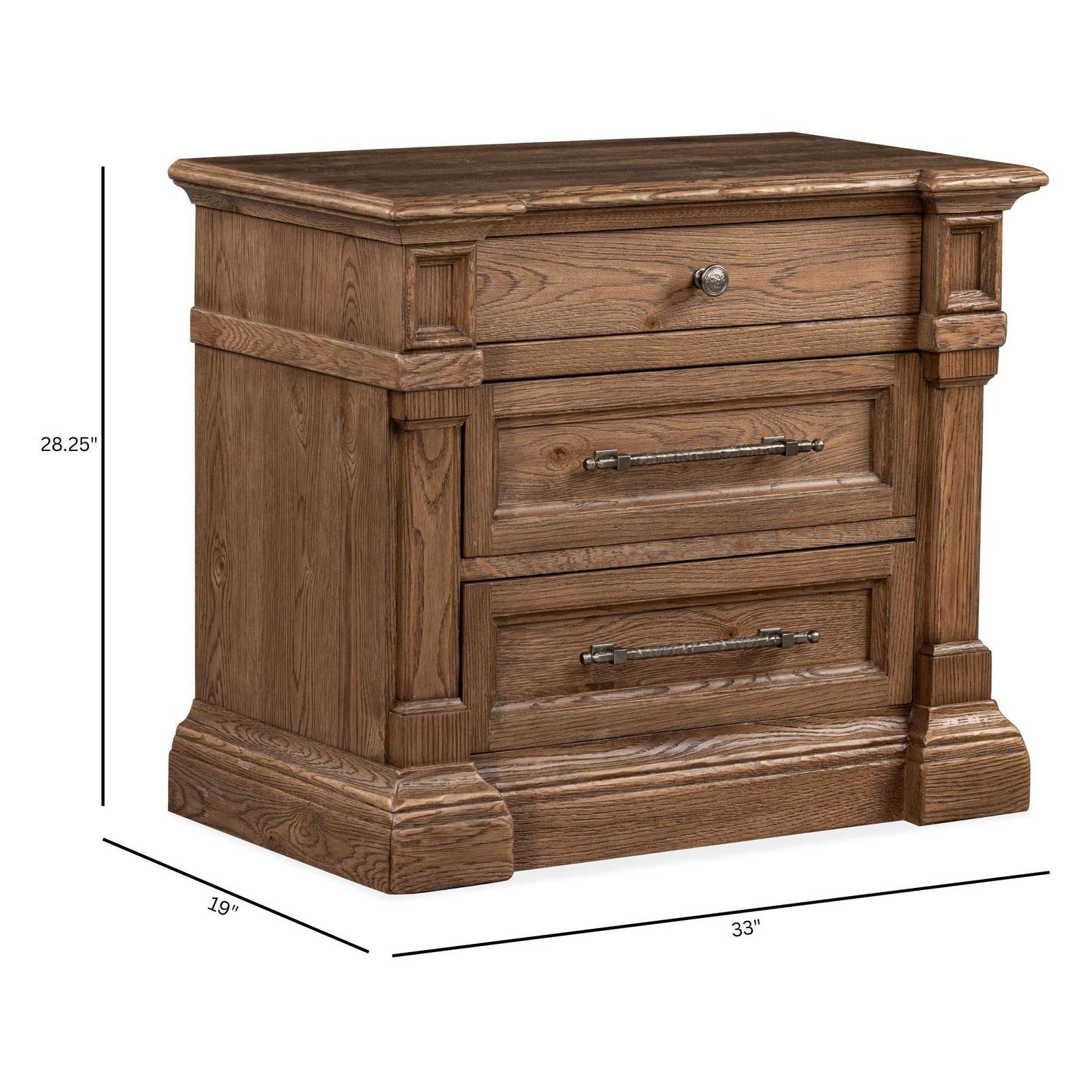 Pulaski Furniture Gallant Grove Brown Drawer Nightstand