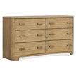 Pulaski Furniture Leeza Brown Double Drawer Dresser
