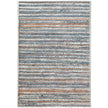 Feizy Mynka 39IEF Transitional Stripes in Ivory/Blue/Orange