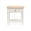 Salt Life Home Echo Isles Sea Pearl and Driftwood Rectangular End Table