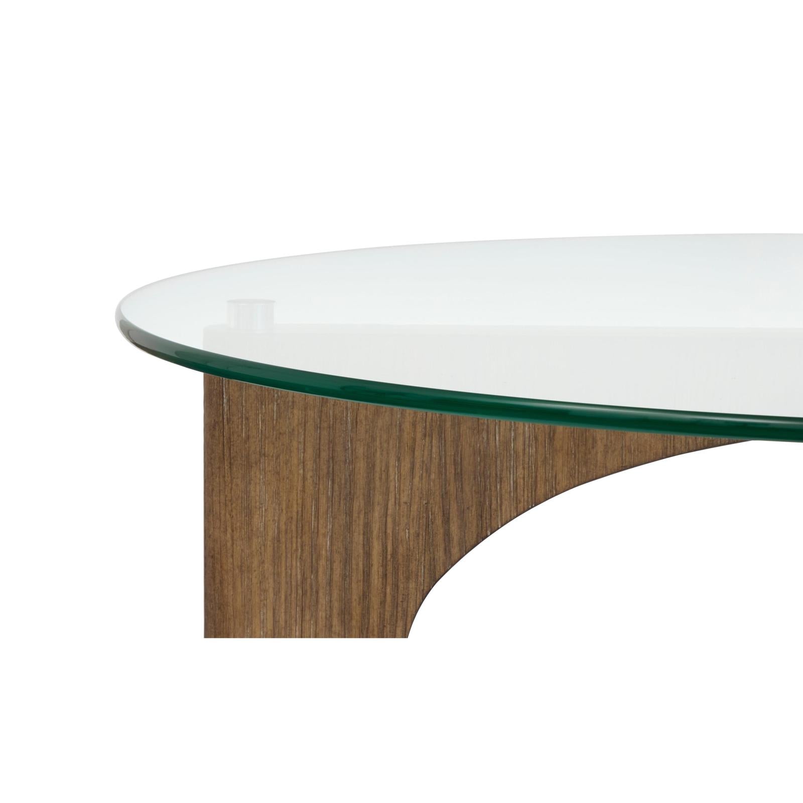Magnussen Home Lainey Almond Round Cocktail Table