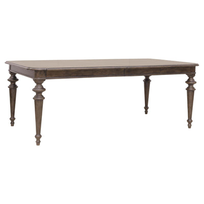 Pulaski Furniture Saddle Creek Timber Brown Extendable Leg Dining Table