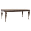 Pulaski Furniture Saddle Creek Timber Brown Extendable Leg Dining Table
