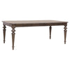 Pulaski Furniture Saddle Creek Timber Brown Extendable Leg Dining Table