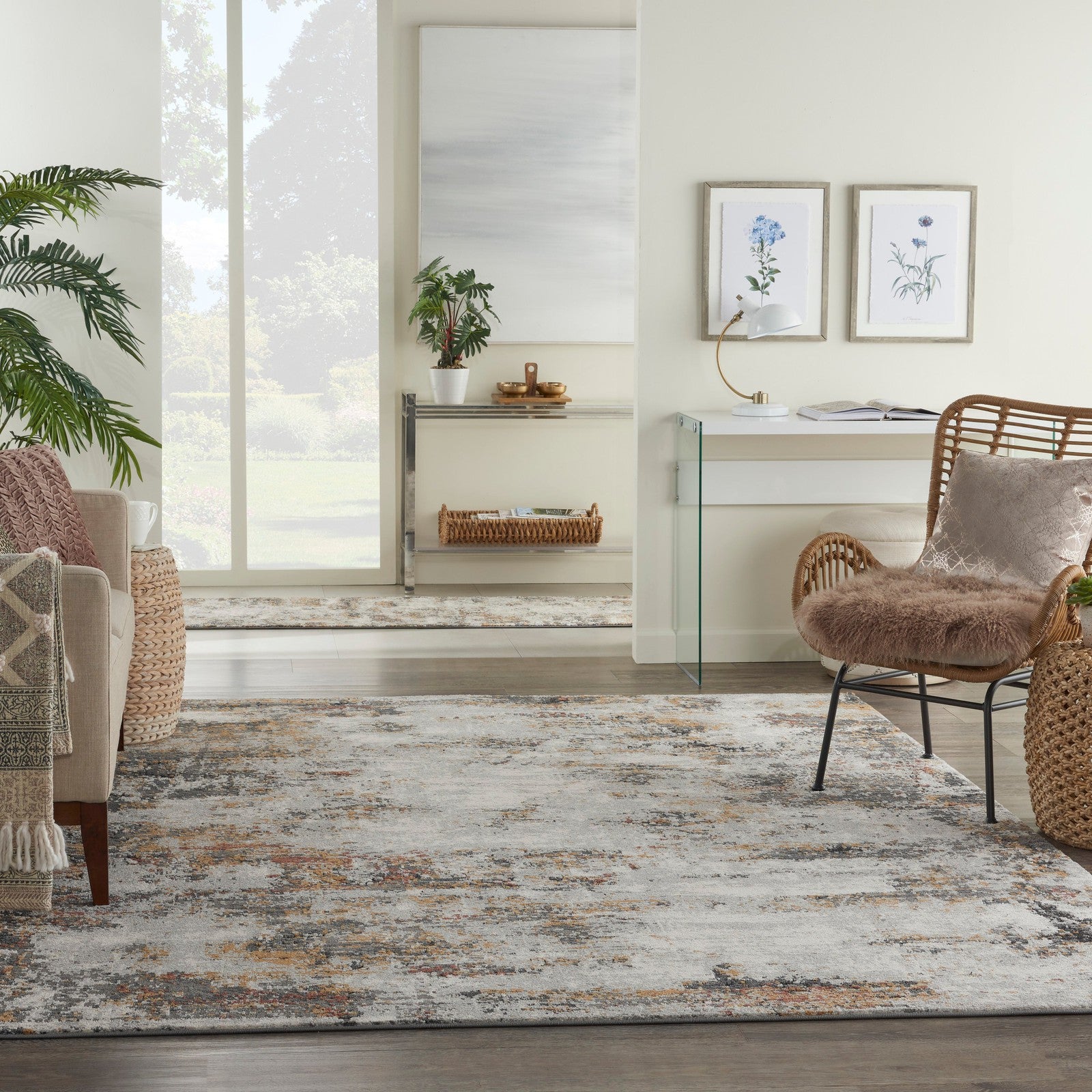 Nourison Tangra TNR03 Modern Indoor Rug