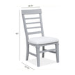 Magnussen Home Charleston Upholstered Side Chair Set of 2