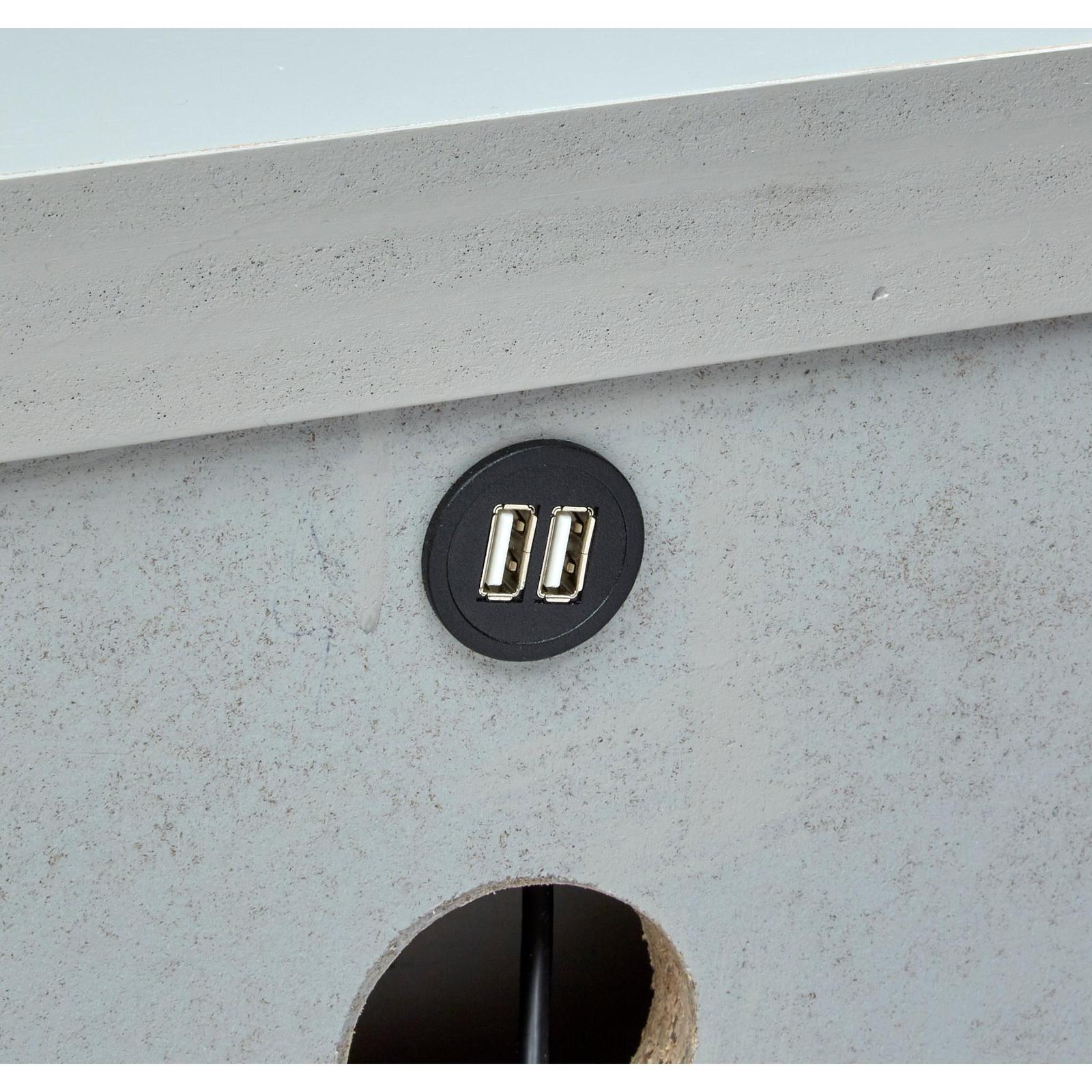 Magnussen Home Glenbrook Pebble Drawer Nightstand