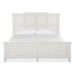 Magnussen Home Willowbrook Egg Shell White Bed