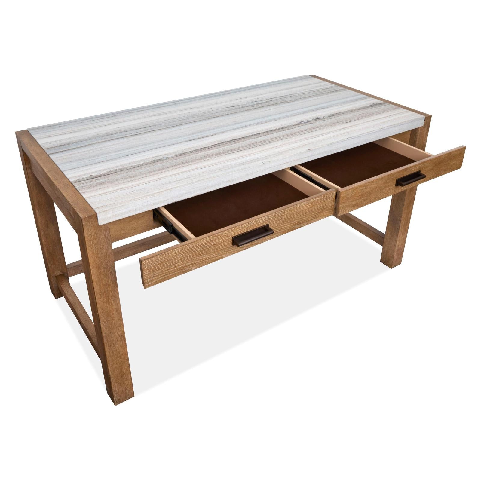 Magnussen Home Plum Creek Sierra Brown Writing Desk