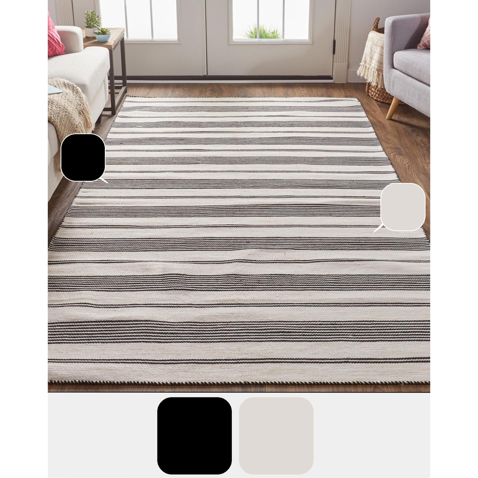 Feizy Duprine 0560F Transitional Stripes Rug