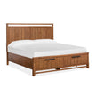 Magnussen Home Conway Honey Wheat Panel Bed