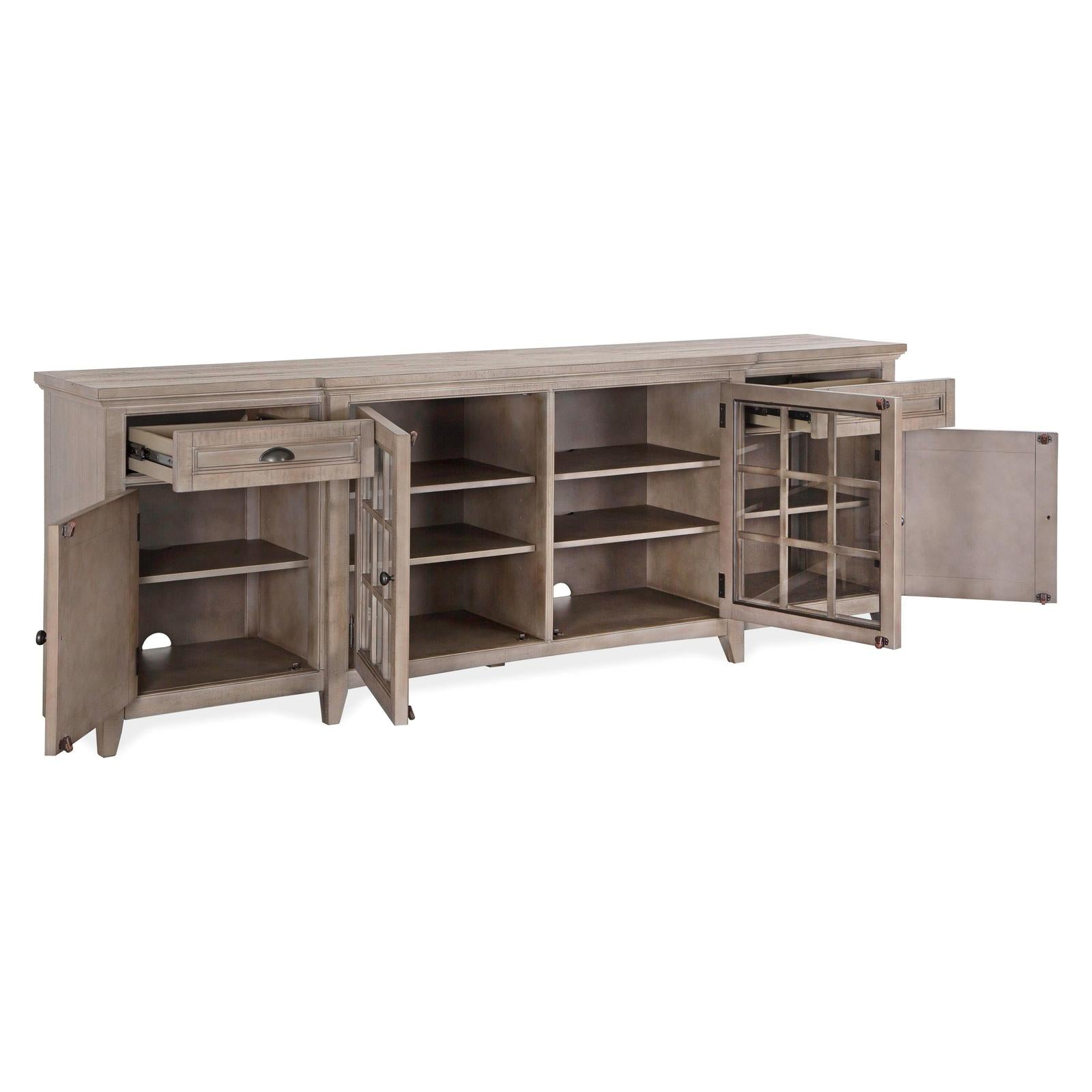 Magnussen Home Paxton Place Dovetail Grey Console