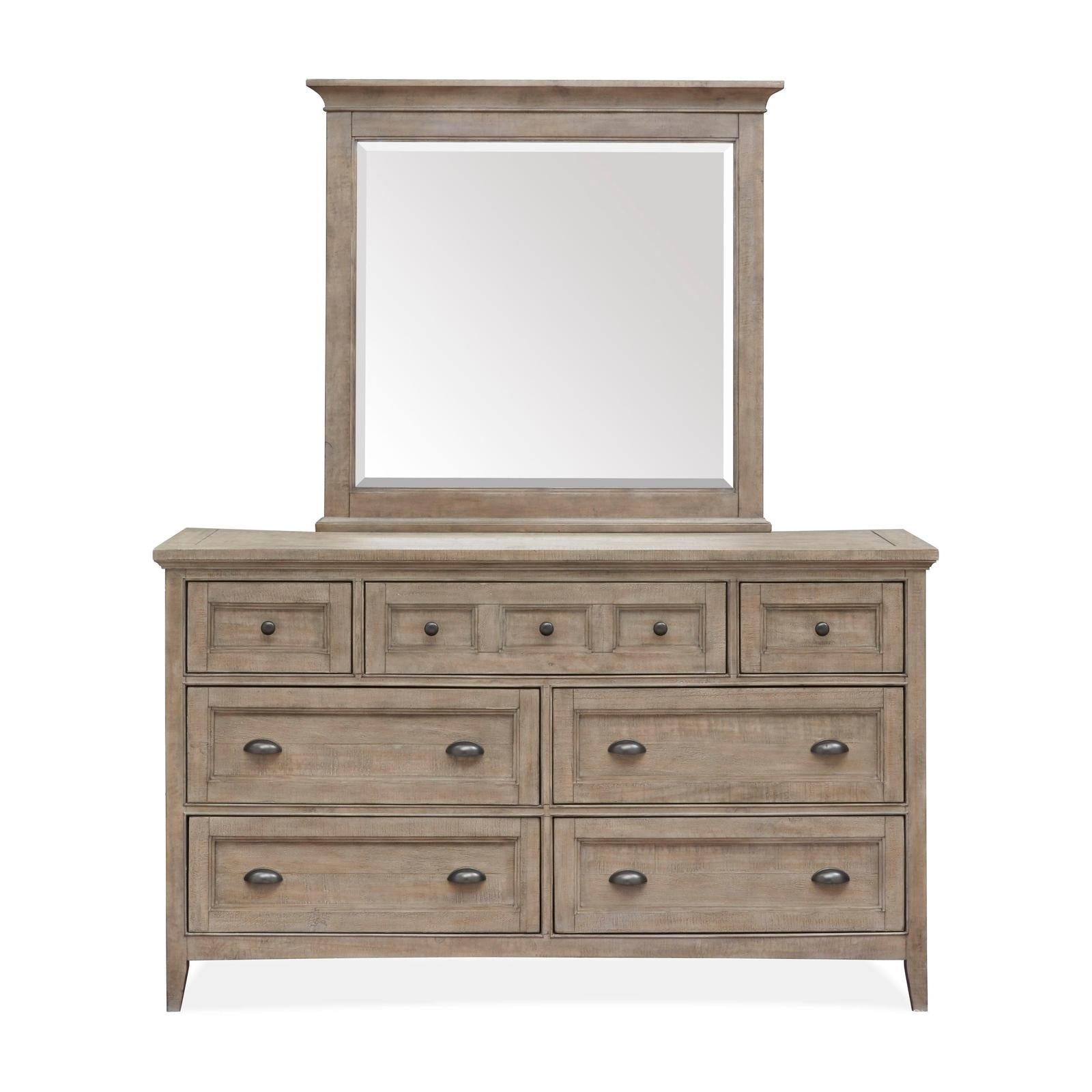 Magnussen Home Paxton Place Dovetail Grey Drawer Dresser
