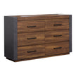 Magnussen Home Jensen Tavern Brown Double Drawer Dresser