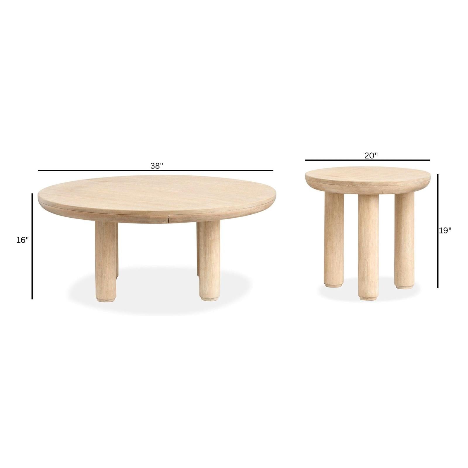 Salt Life Home Sunset Cove Sanibel Brown Nesting Cocktail Table with Casters Sale