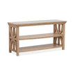 Magnussen Home Coventry Honey Wheat Rectangular Sofa Table
