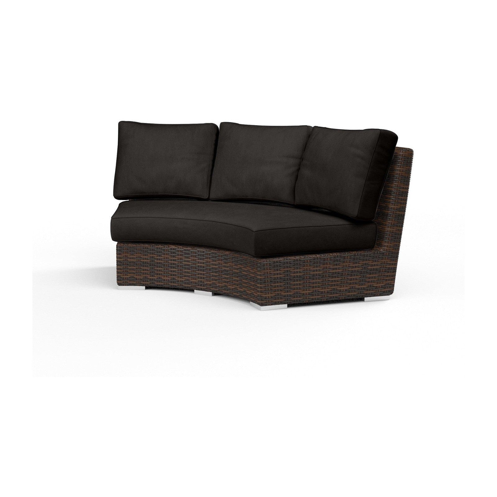 Sunset West Montecito Curved Loveseat