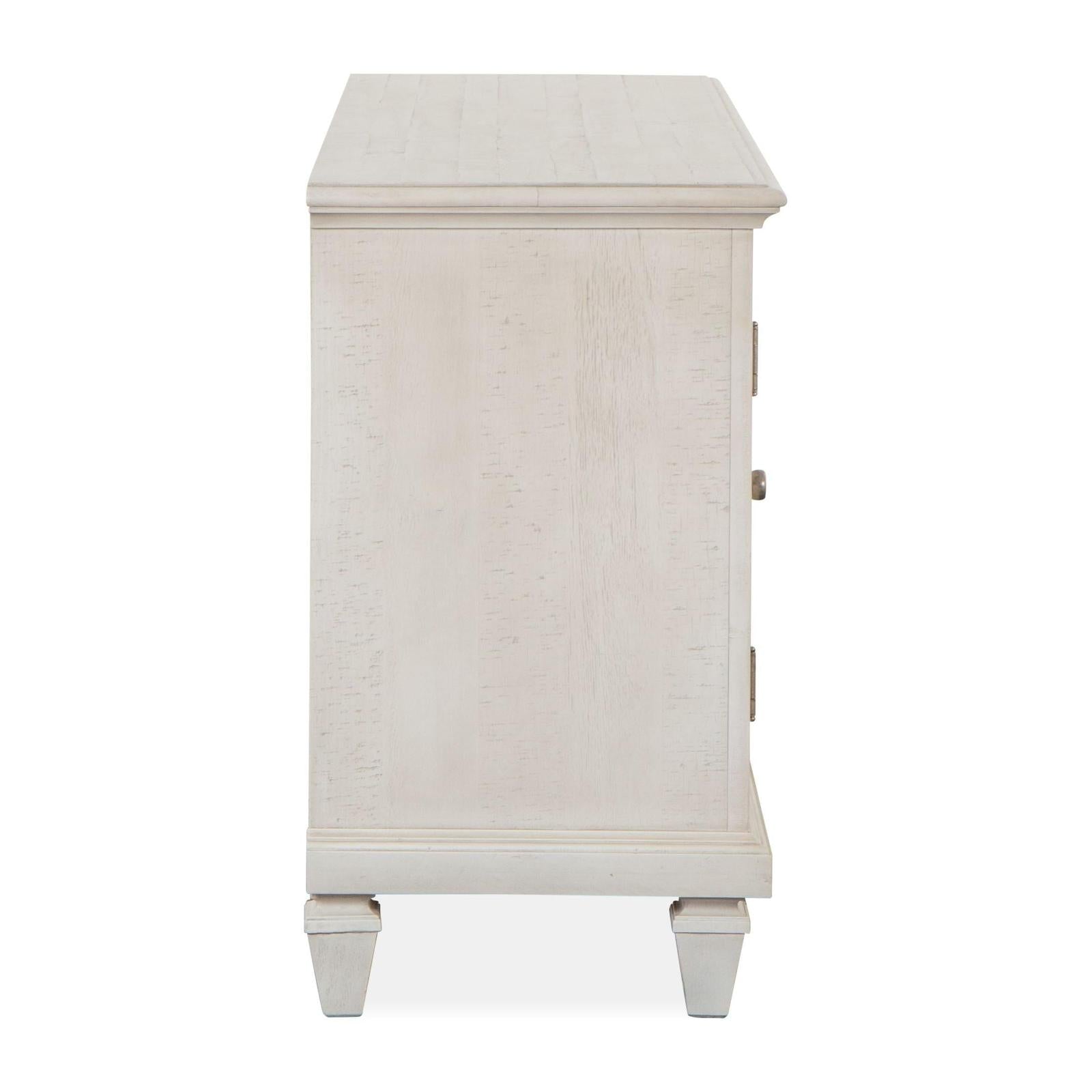 Magnussen Home Newport Alabaster Console