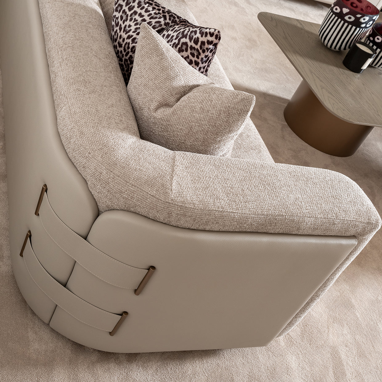 Michael Amini Canberra Sofa