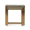 Michael Amini Savannah Breeze Nesting Tables - Set of 3