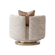 Michael Amini Savannah Breeze Swivel Chair - Cashmere