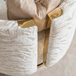 Michael Amini Savannah Breeze Swivel Chair - Cashmere