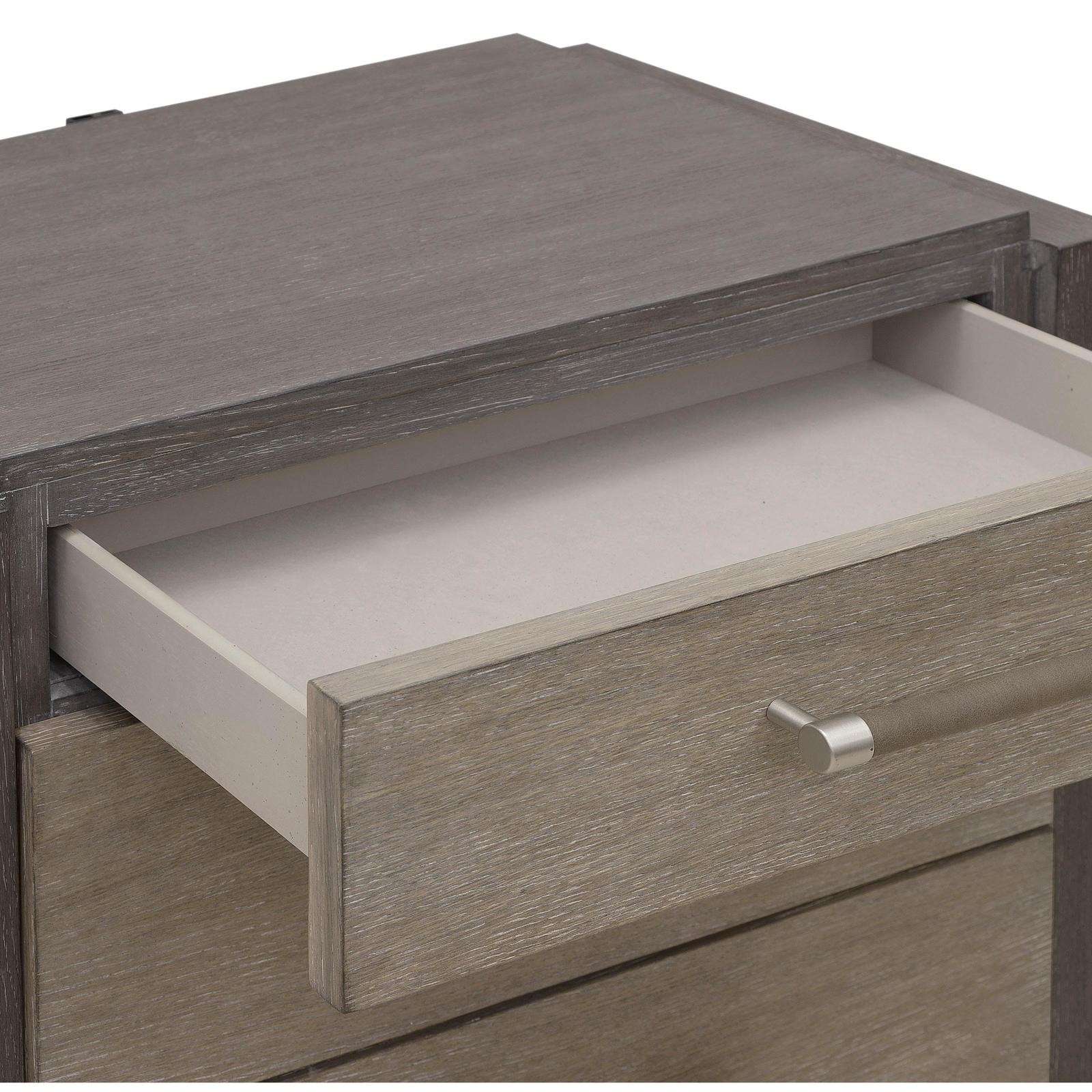 Pulaski Anderson Park Moose Trail And Frontier Brown Nightstand