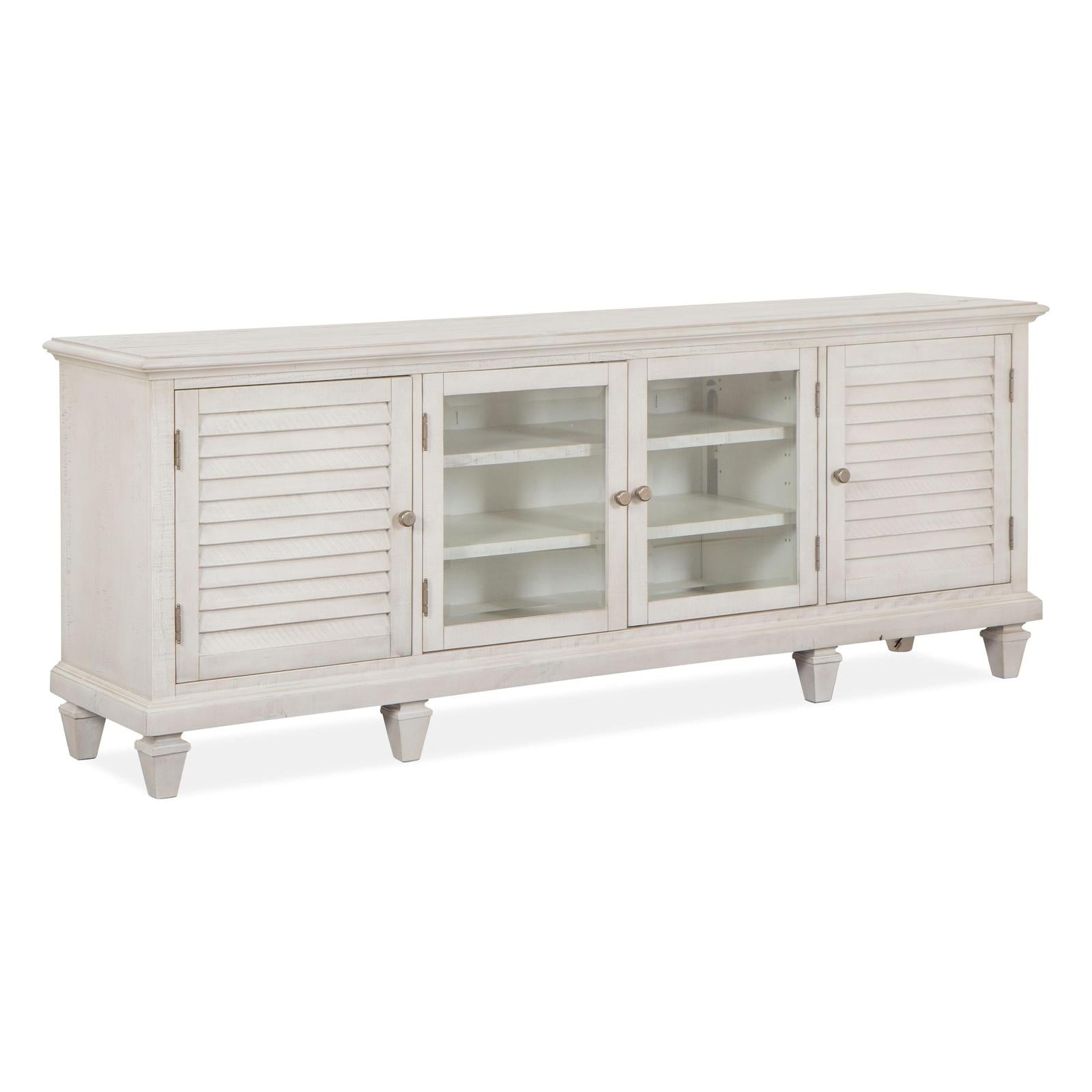Magnussen Home Newport Alabaster Console