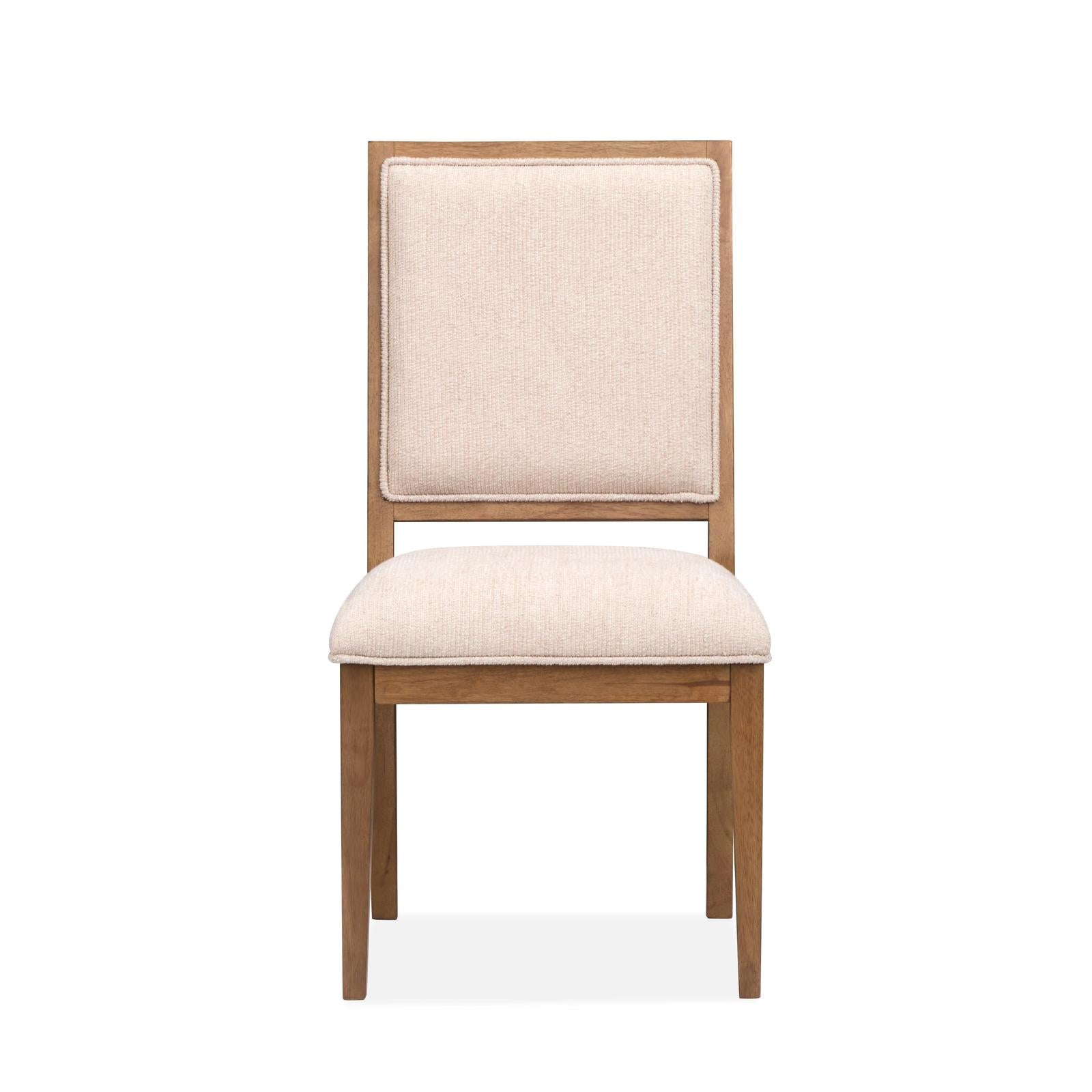Magnussen Home Marcel Harvest Brown Upholstered Side Chair Set of 2